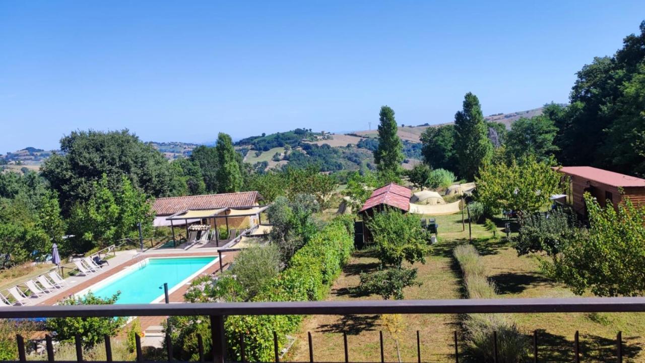 Camping Le Marche Apartments Gualdo di Macerata Exterior foto